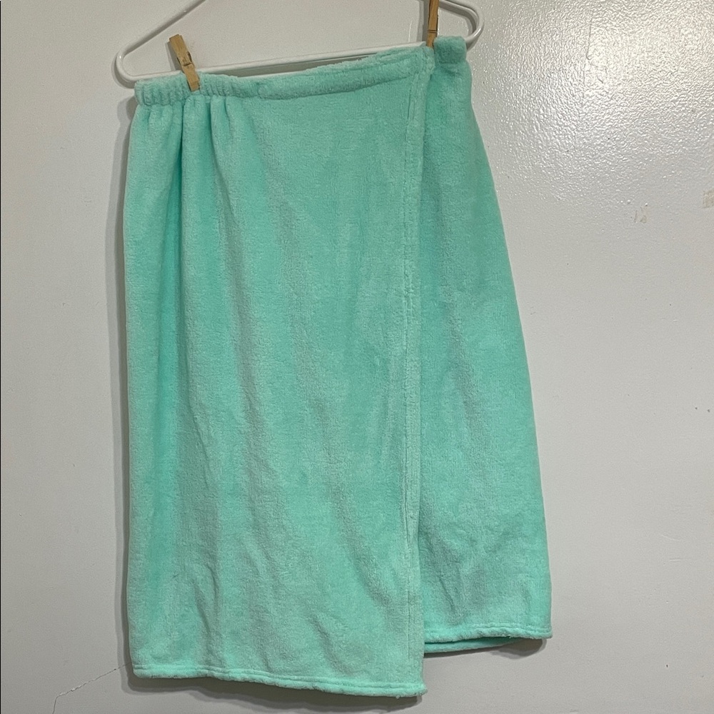 Mint Green Wrap Towel Skirt NEW